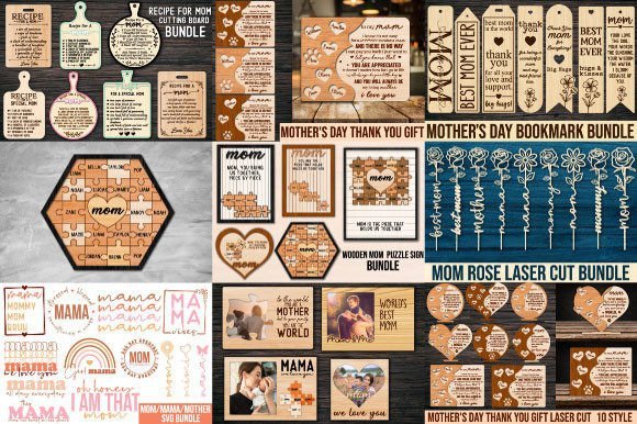 Mothers Day Bundle Graphics 66598703 Creativo Digital